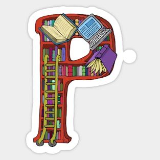 P is for Patty Sticker